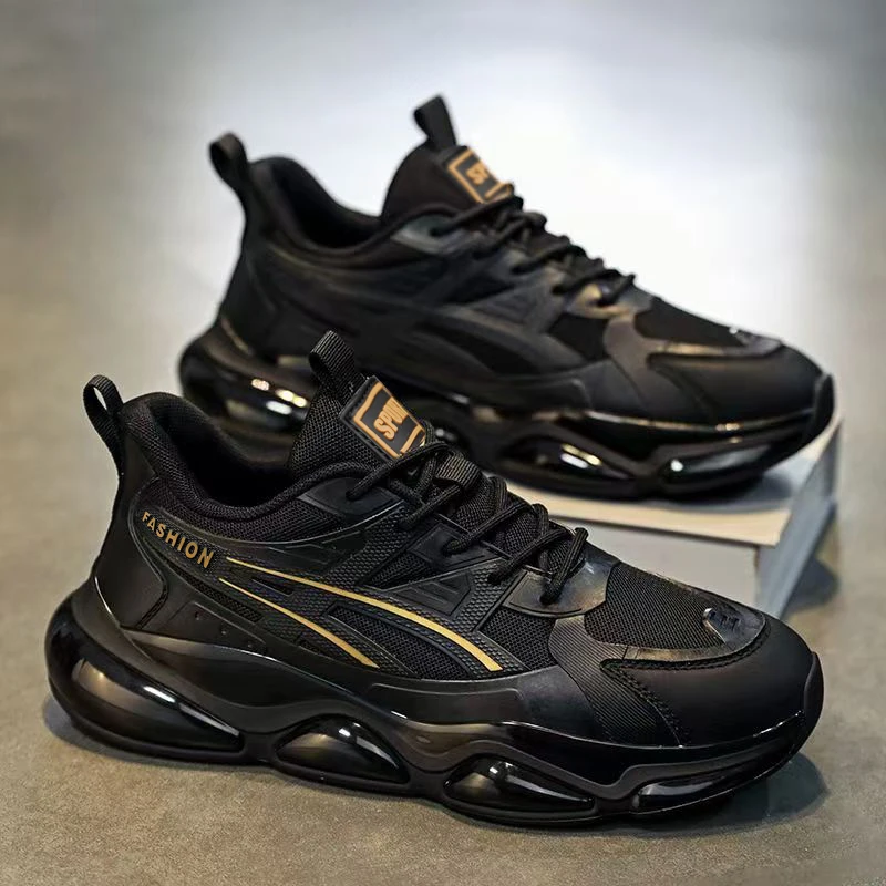 Black Running Shoes Men's Spring Lightweight Casual Sports Sneakers Ultra-light Shock Absorption Air Cushion Middle School St...
Black Running Shoes Men's Spring Lightweight Casual Sports Sneakers Ultra-light Shock Absorption Air Cushion Middle School St...