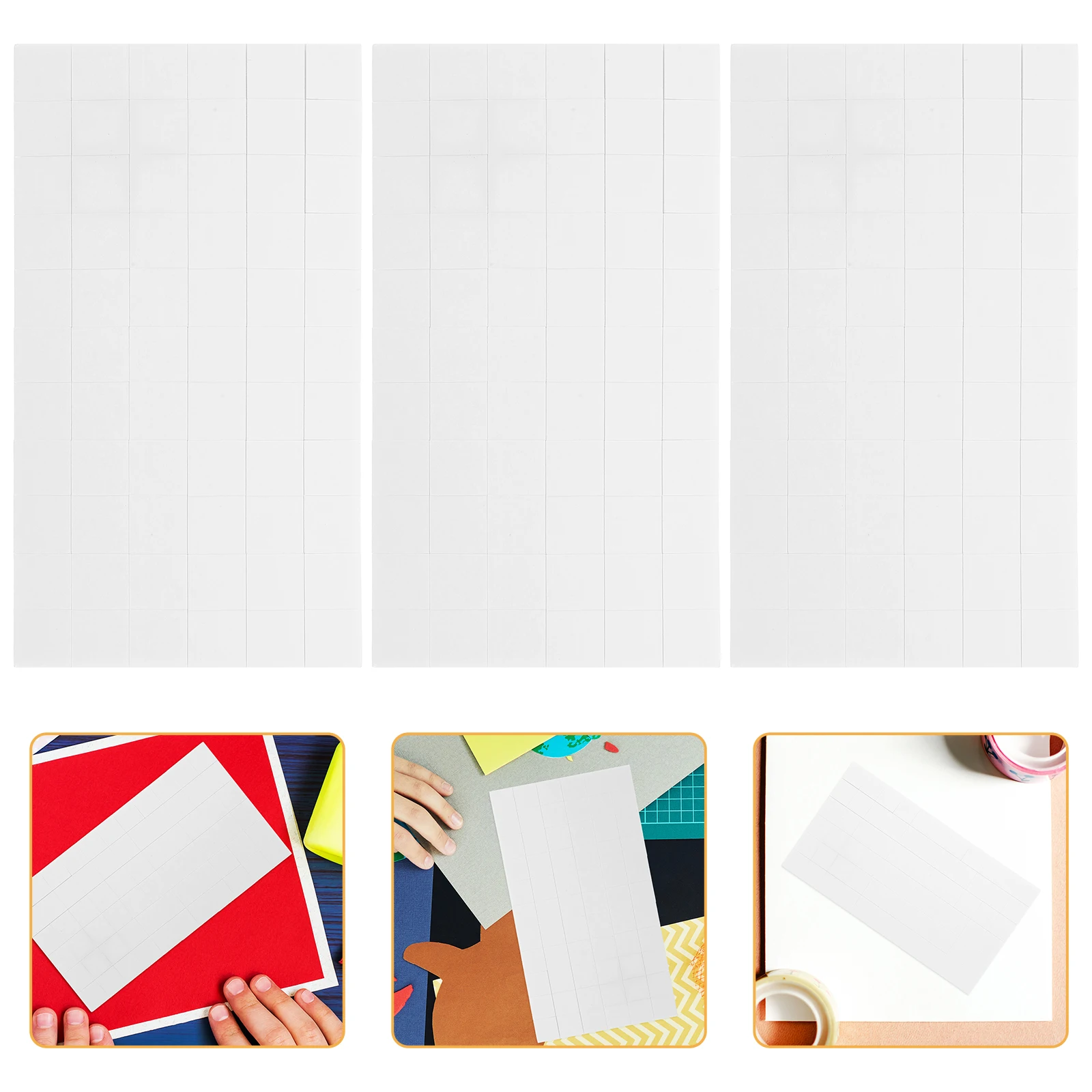 5 Sheets Foam Padding Square Stand Crafts Scrapbook Accessories Squares White Scrapbooking
5 Sheets Foam Padding Square Stand Crafts Scrapbook Accessories Squares White Scrapbooking