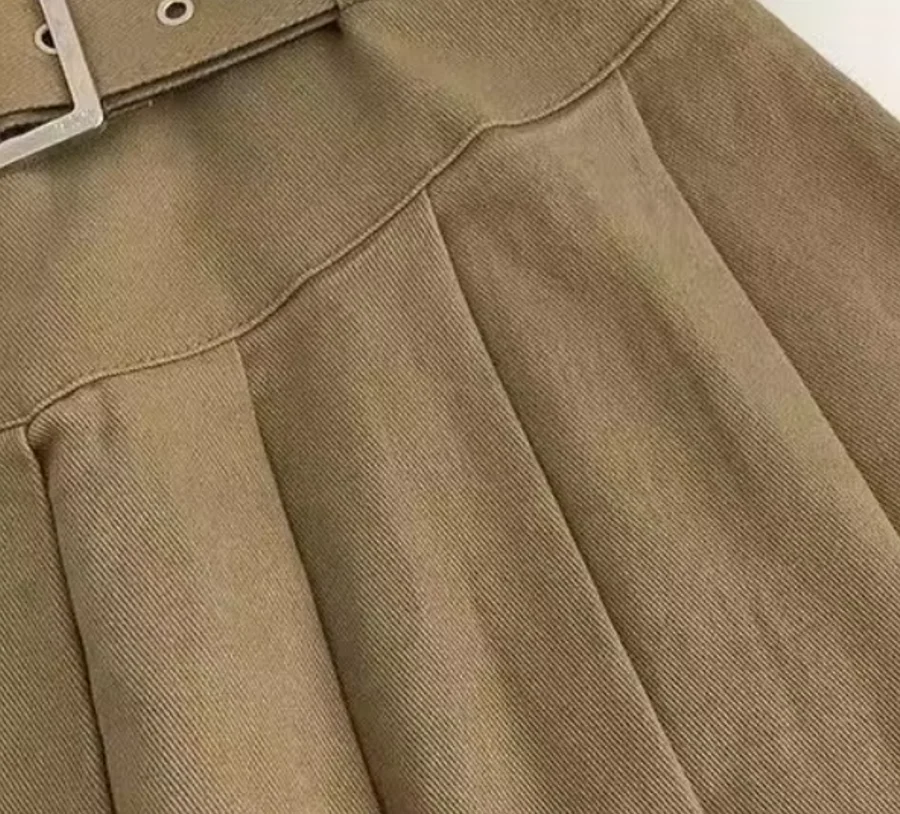 Skirts Women Mini Pleated Elegant Korean Style Fashion Ladies Streetwear Summer Slim Fit Casual Belt All-match Chic Design Retro
Skirts Women Mini Pleated Elegant Korean Style Fashion Ladies Streetwear Summer Slim Fit Casual Belt All-match Chic Design Retro