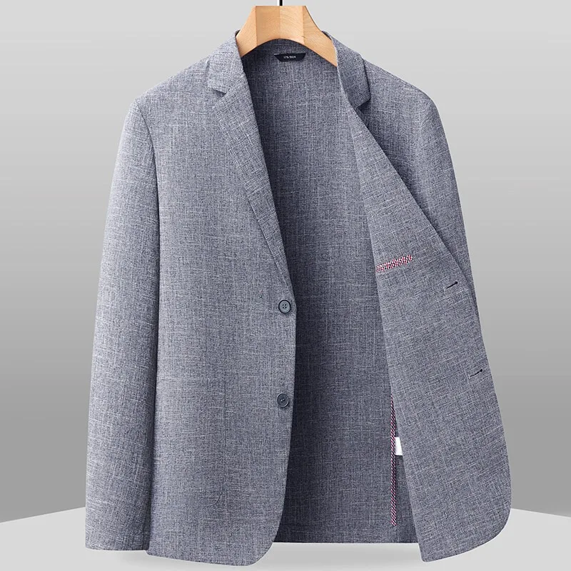 KIDWHXR Summer Man Blazer High-quality Sun-protection Silk Jacquard Stylish Handsome Men Casual Simple Elegant Male Suit Jacket
KIDWHXR Summer Man Blazer High-quality Sun-protection Silk Jacquard Stylish Handsome Men Casual Simple Elegant Male Suit Jacket