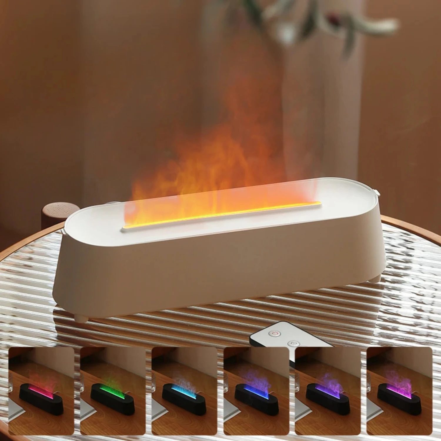 NEW Aromatic Ultrasonic Hot Flame USB Aromatherapy Diffuser - 200ML Air Humidifier - Refreshing Fragrance Diffuser for Home and
NEW Aromatic Ultrasonic Hot Flame USB Aromatherapy Diffuser - 200ML Air Humidifier - Refreshing Fragrance Diffuser for Home and