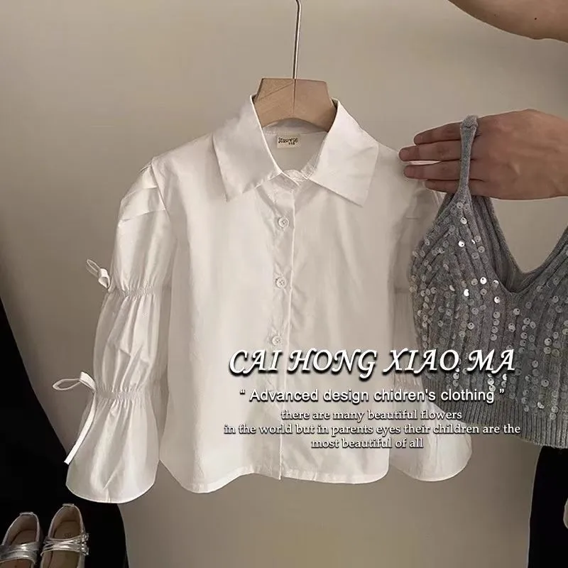 Girls' Spring/Summer Set Fashion New Style Children's Bubble Sleeve Shirt Knitted Strap Splicing Skirt Pants 3-Piece Set
Girls' Spring/Summer Set Fashion New Style Children's Bubble Sleeve Shirt Knitted Strap Splicing Skirt Pants 3-Piece Set