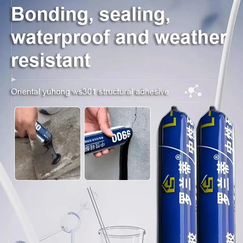 1Pcs 750g Strong Waterproof Sealant 995 High Viscosity Silicone Glass Adhesive Structural Adhesive
1Pcs 750g Strong Waterproof Sealant 995 High Viscosity Silicone Glass Adhesive Structural Adhesive