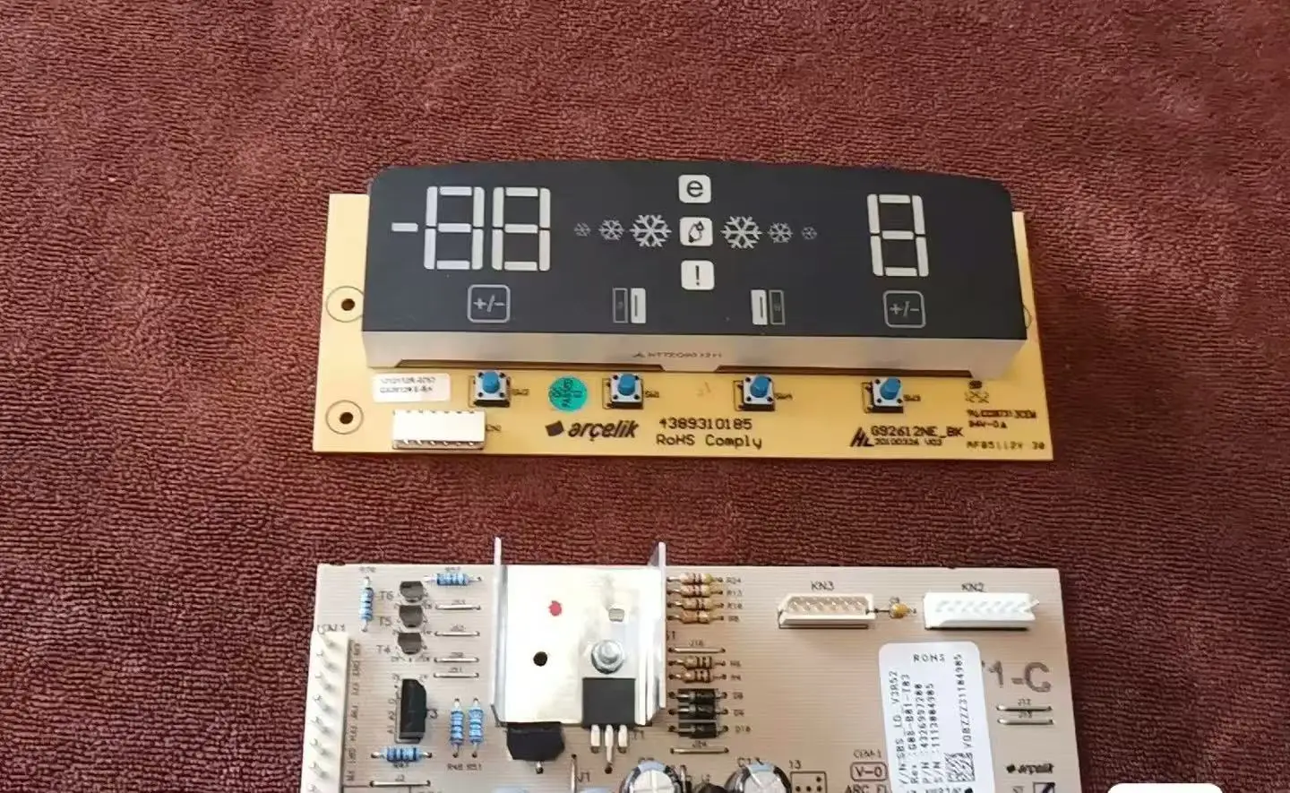 Для оригинальных аксессуаров для холодильника Beko GNEV122E, основная плата компьютера 4326992200, кнопка дисплея 
Для оригинальных аксессуаров для холодильника Beko GNEV122E, основная плата компьютера 4326992200, кнопка дисплея