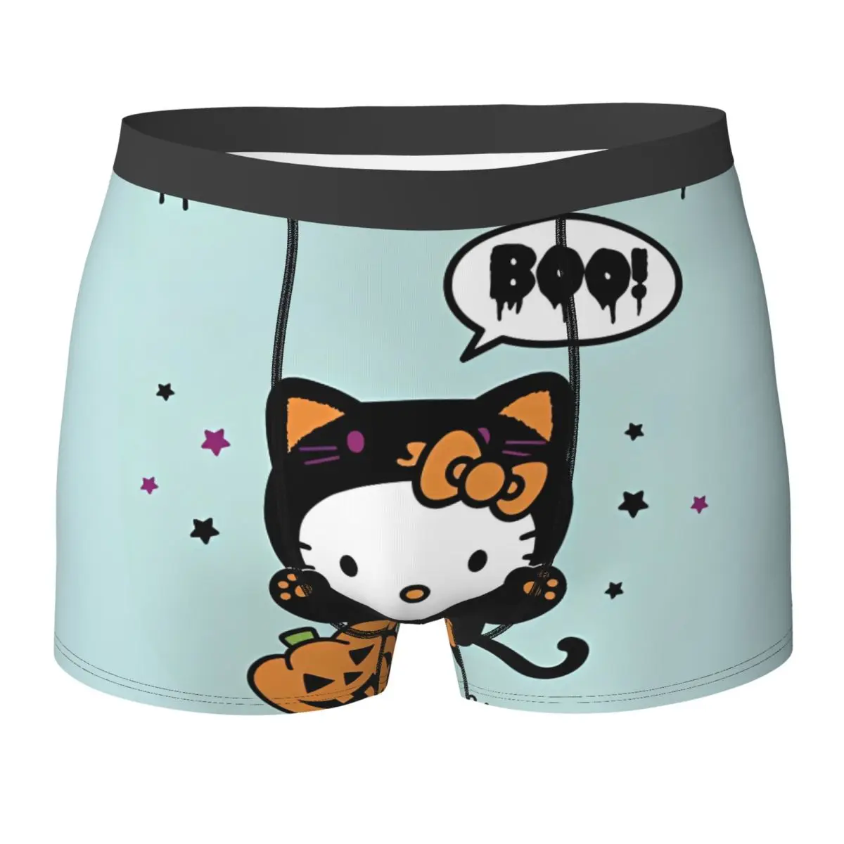 Kawaii Hello Kitty Underwear Cute Cartoon Funny Panties Printed Boxer Brief 3D Pouch Males Large Size Boxershorts
Kawaii Hello Kitty Underwear Cute Cartoon Funny Panties Printed Boxer Brief 3D Pouch Males Large Size Boxershorts