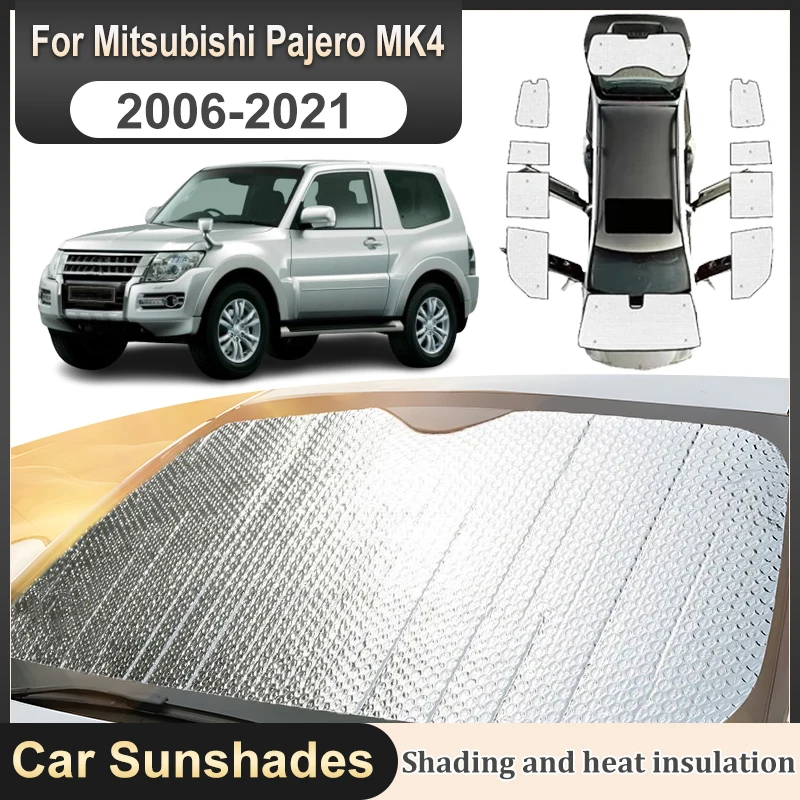 Car Sun shades For Mitsubishi Pajero MK4 V80 V93 2006 2007-2021 Anti-UV Sun Protection Interior Parts Auto Accessories Auto Part
Car Sun shades For Mitsubishi Pajero MK4 V80 V93 2006 2007-2021 Anti-UV Sun Protection Interior Parts Auto Accessories Auto Part
