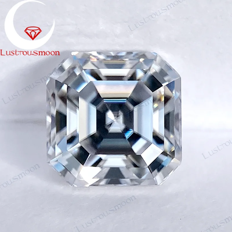 3EX Asscher Cutting Synthetic Moissanite Diamond Loose Stone Charms Gemstones with GRA Certificate Beads for Jewelry Making
3EX Asscher Cutting Synthetic Moissanite Diamond Loose Stone Charms Gemstones with GRA Certificate Beads for Jewelry Making