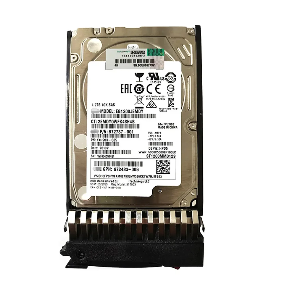 Жесткий диск емкостью 1,2 ТБ для сервера 872479 -B21 872737 -001 781514 -002 SAS HDD Серверный флэш-диск
Жесткий диск емкостью 1,2 ТБ для сервера 872479 -B21 872737 -001 781514 -002 SAS HDD Серверный флэш-диск