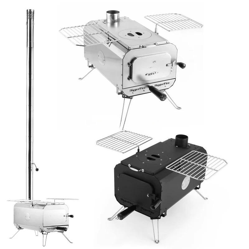 Portable Folding Multifunctional Outdoor Camping Wood Burning Stove Tent Heating Cooking Stove
Portable Folding Multifunctional Outdoor Camping Wood Burning Stove Tent Heating Cooking Stove