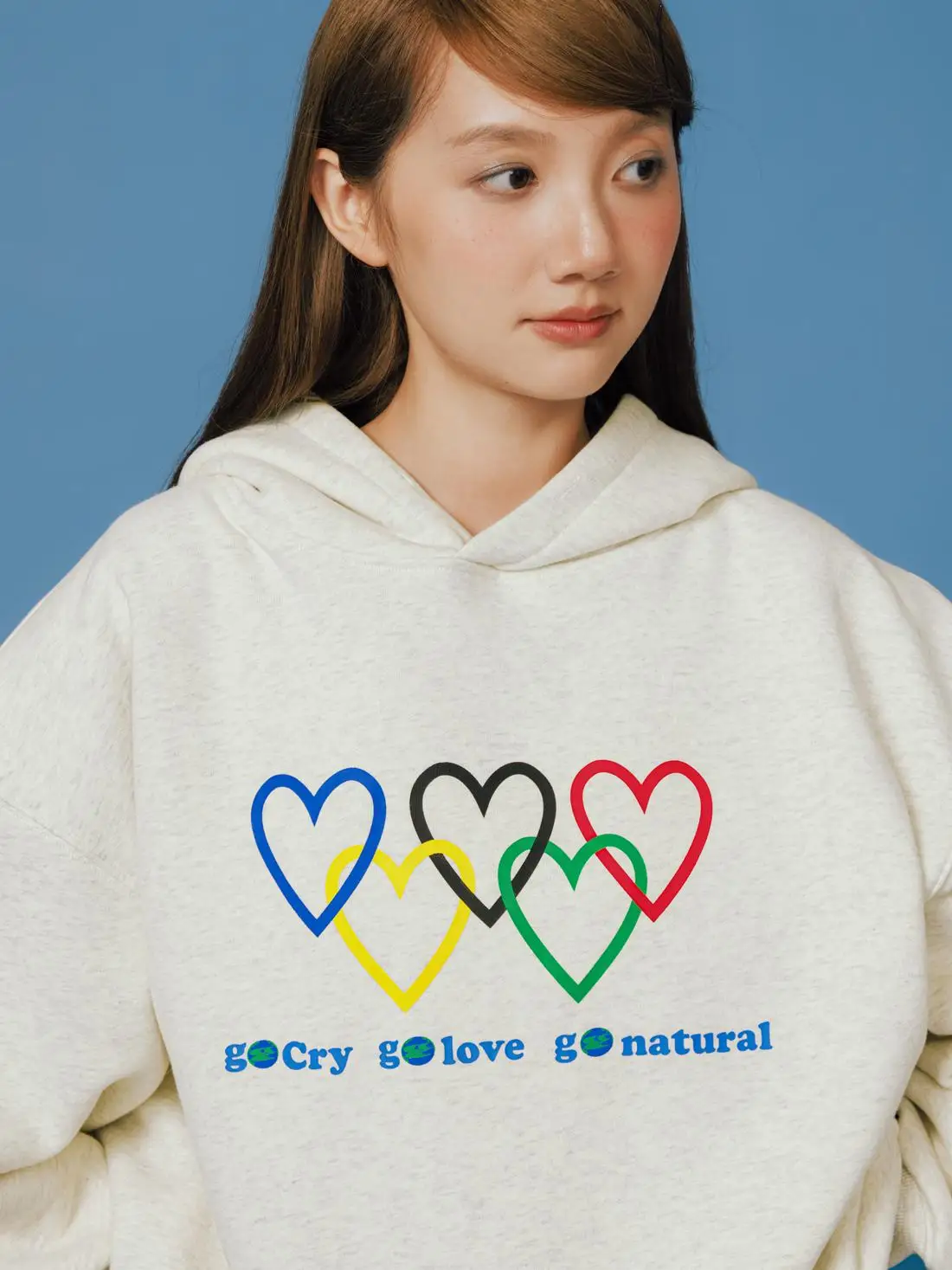 Crnenter Love Heart Five-Color Ring Hooded Sweatirt Thin Fce Loose Fit Men's Crew Ne Pullover Faionable Autumn Wear
Crnenter Love Heart Five-Color Ring Hooded Sweatirt Thin Fce Loose Fit Men's Crew Ne Pullover Faionable Autumn Wear