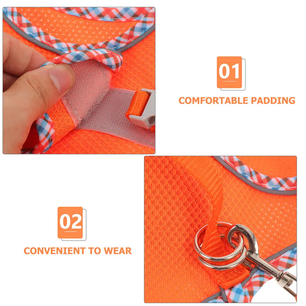 1 set Stylish Comfortable Pet Dog Harness Adjustable Puppy Vest For Small Large Dogs Durable Outdoor Reusable Harness Portable
1 set Stylish Comfortable Pet Dog Harness Adjustable Puppy Vest For Small Large Dogs Durable Outdoor Reusable Harness Portable