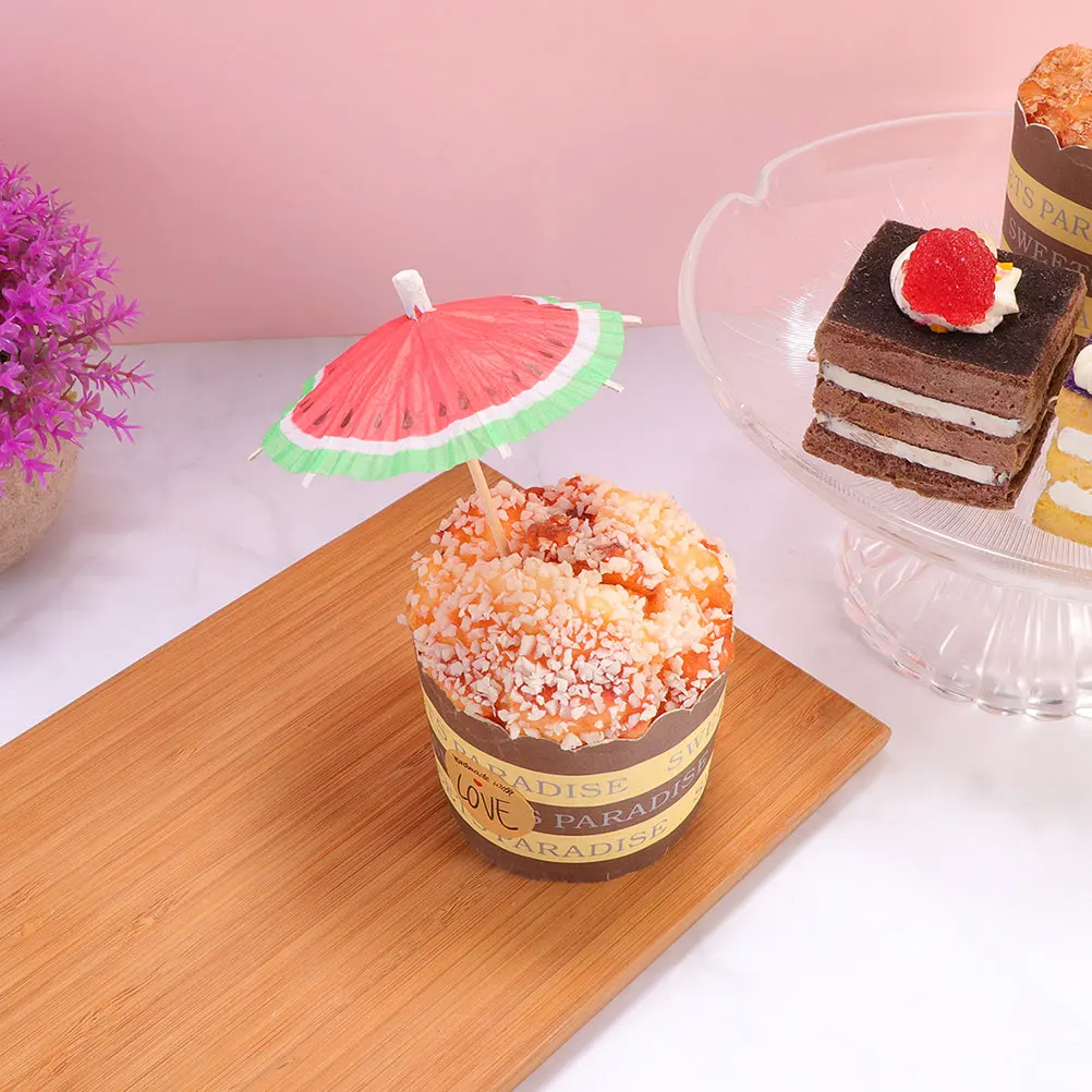 100 Pcs Picks Cocktail Decorative Fruit Toppers Party Drink Decorations Watermelon Umbrella Picks Bar Watermelon Topper Tools
100 Pcs Picks Cocktail Decorative Fruit Toppers Party Drink Decorations Watermelon Umbrella Picks Bar Watermelon Topper Tools