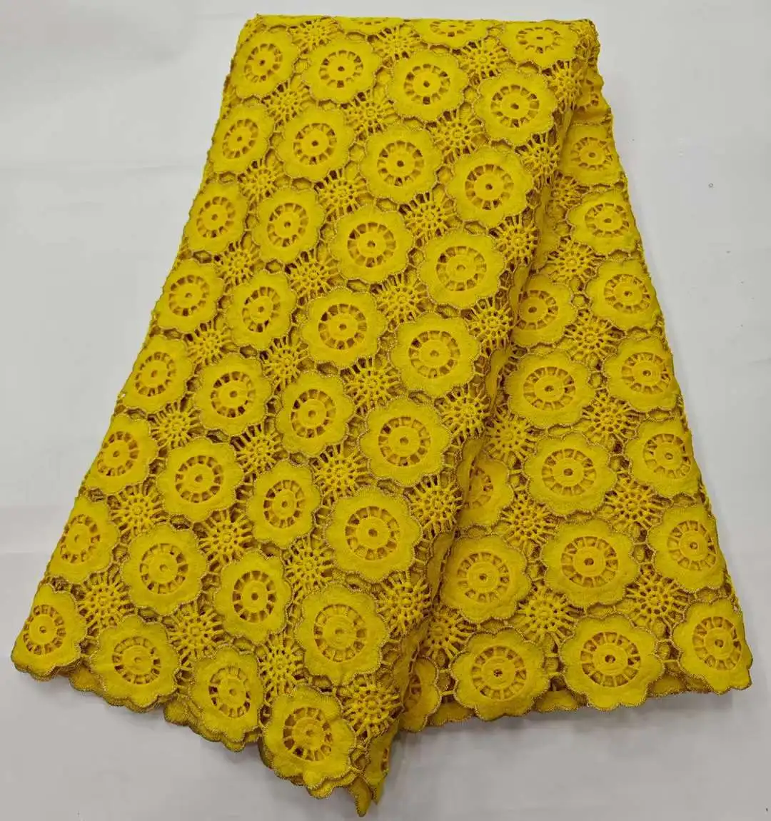 Nigerian Guipure Cord Lace Fabric Cotton Fabric With Pink African Lace Fabric 2024 High Quality 5 yards for Party Dress
Nigerian Guipure Cord Lace Fabric Cotton Fabric With Pink African Lace Fabric 2024 High Quality 5 yards for Party Dress