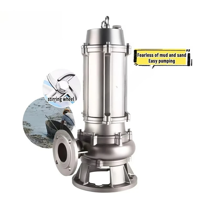 Pond Dredging 13hp 6inch Submersible Sewage Pump with Cutter for Sewage Large Flow Sewage and Feces Pump
Pond Dredging 13hp 6inch Submersible Sewage Pump with Cutter for Sewage Large Flow Sewage and Feces Pump