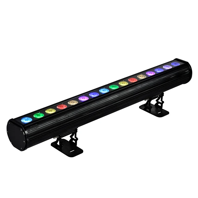 3-градусный угол луча DMX512 RGBW, водонепроницаемый уличный фасадный светильник 18*10 Вт, светодиодный настенный светильник
3-градусный угол луча DMX512 RGBW, водонепроницаемый уличный фасадный светильник 18*10 Вт, светодиодный настенный светильник