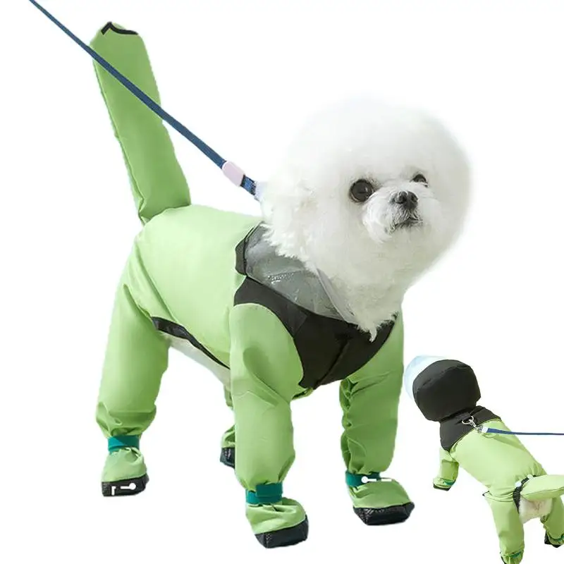 Raincoat For Dogs Waterproof TPU Dog Raincoat Comfortable Pet Supplies Full Protection Stylish Rain Jacket With Transparent Brim
Raincoat For Dogs Waterproof TPU Dog Raincoat Comfortable Pet Supplies Full Protection Stylish Rain Jacket With Transparent Brim