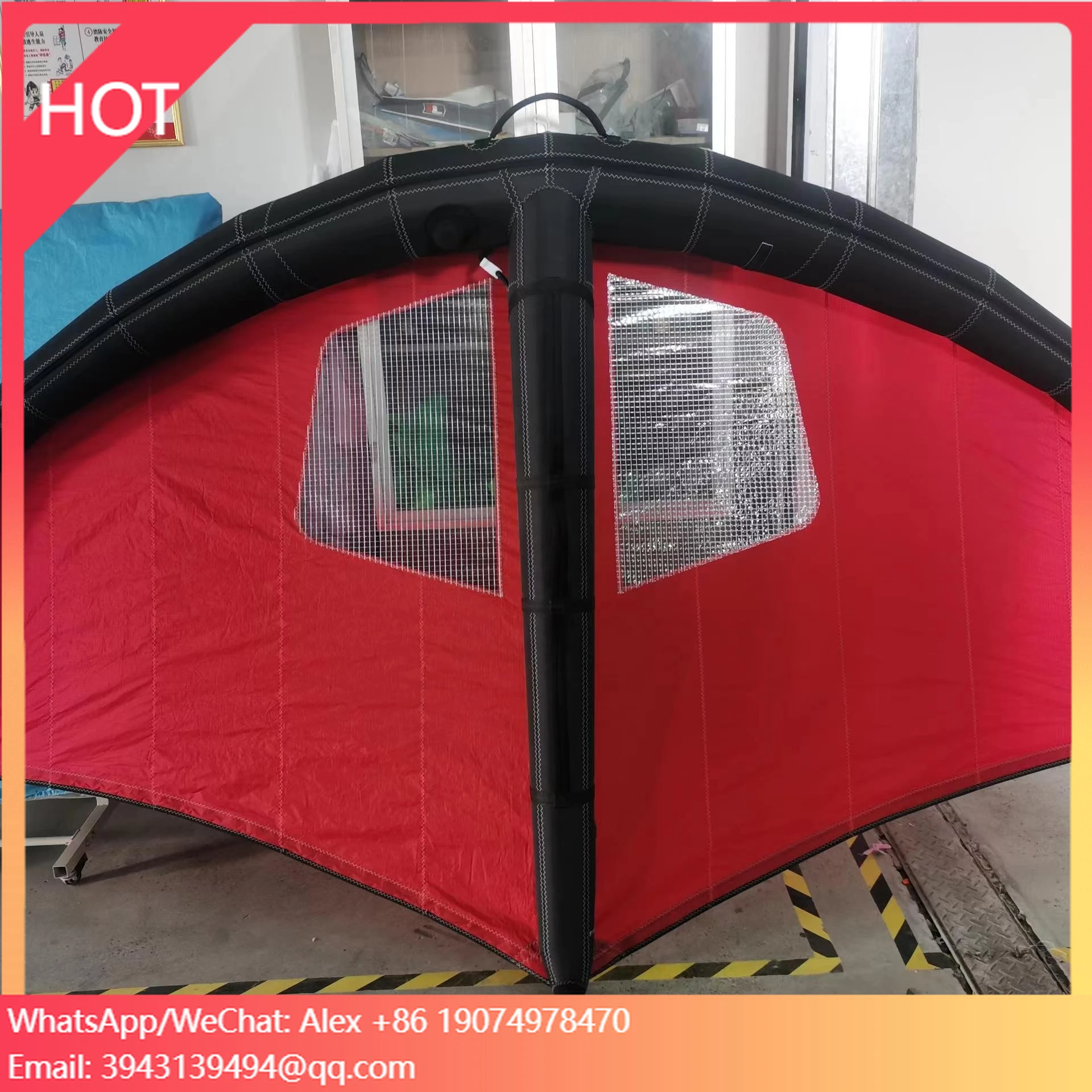 China Factory Wholesale Kitesurfing Inflatable Wing Fly Kite For Windsurfing & Sailing
China Factory Wholesale Kitesurfing Inflatable Wing Fly Kite For Windsurfing & Sailing