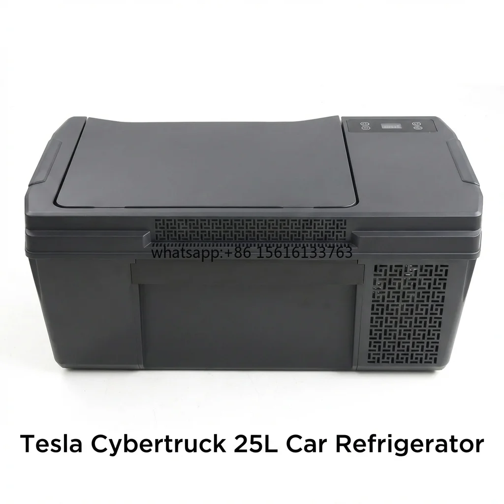 Portable Car Freezer for Cybertruck Trunk 26 Quart Electric Camping Cooler with Bluetooth AppQuick Cooling Fridge for Road Trips
Portable Car Freezer for Cybertruck Trunk 26 Quart Electric Camping Cooler with Bluetooth AppQuick Cooling Fridge for Road Trips