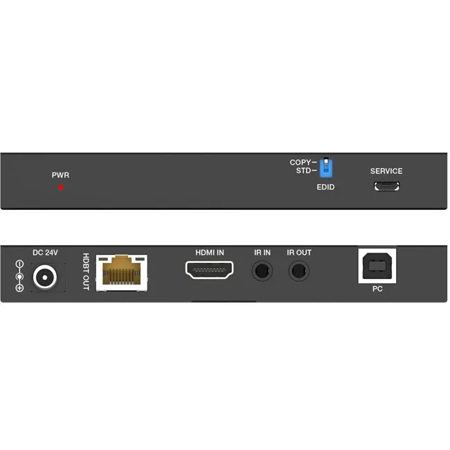 18Gbps HDMI HDBaseT Extender Upto 150m with USB 2.0 Bi-directional IR Control signal and USB KVM Signa Support POC
18Gbps HDMI HDBaseT Extender Upto 150m with USB 2.0 Bi-directional IR Control signal and USB KVM Signa Support POC