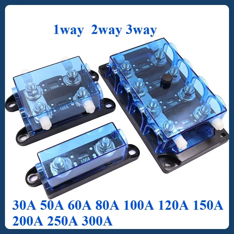 ANM Car Yacht Bolt Fuse Holder 30A 50A 60A 80A 100A 120A 150A 200A 250A 300A Medium Car Fuse Box 12V with Spare Bolt Fuse
ANM Car Yacht Bolt Fuse Holder 30A 50A 60A 80A 100A 120A 150A 200A 250A 300A Medium Car Fuse Box 12V with Spare Bolt Fuse