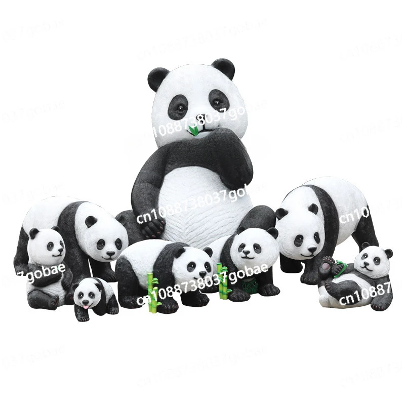 Zk Large Model Simulation Panda Sculpture Fiberglass Animal Decoration Park Forest Decoration
Zk Large Model Simulation Panda Sculpture Fiberglass Animal Decoration Park Forest Decoration
