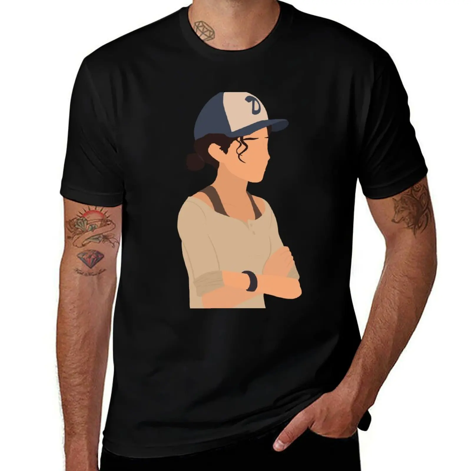 Walking Dead Clementine A Frontier The New T-Shirt Outdoor Working T-Shirt
Walking Dead Clementine A Frontier The New T-Shirt Outdoor Working T-Shirt