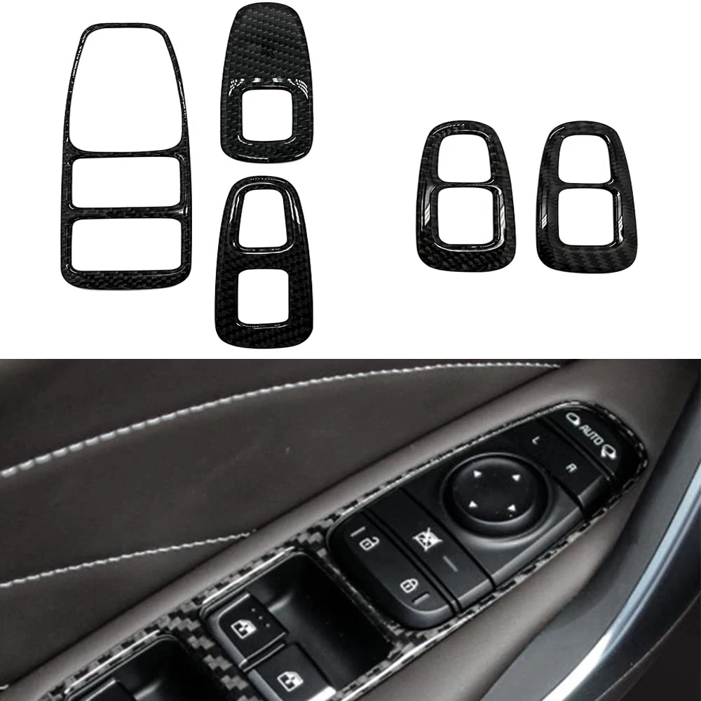 Abs Carbon Fiber Car Window Button Frame Interior Trim Cover for Kia Stinger 2018-2023 Accessories
Abs Carbon Fiber Car Window Button Frame Interior Trim Cover for Kia Stinger 2018-2023 Accessories