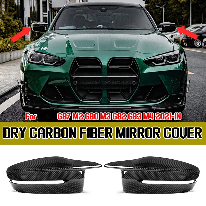 High Quality Dry Carbon Fiber Rearview Mirror Cover For G87 M2 G80 G81 M3 G82 G83 M4 2021-IN
High Quality Dry Carbon Fiber Rearview Mirror Cover For G87 M2 G80 G81 M3 G82 G83 M4 2021-IN