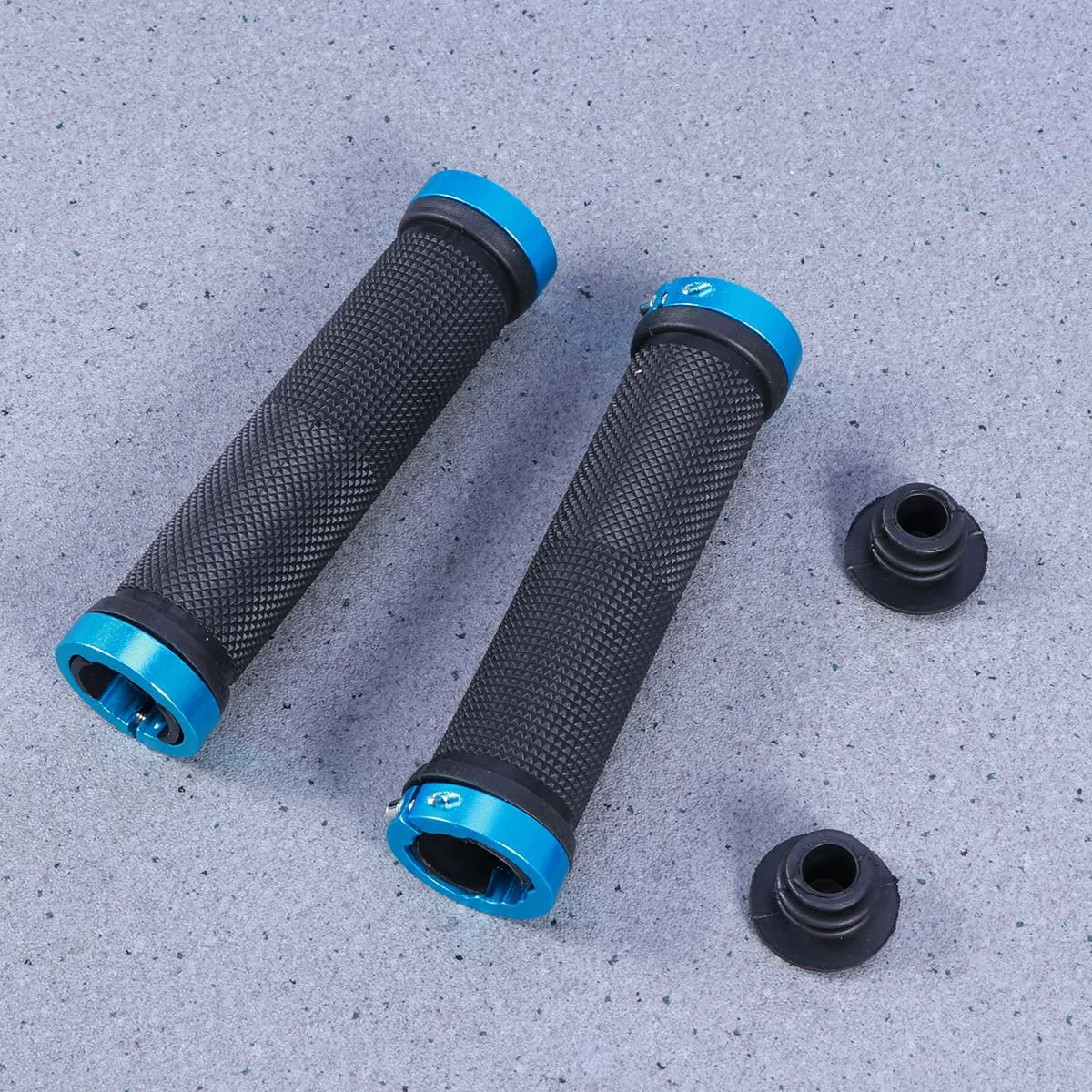 A Pair of Aluminum Alloy Handle Sleeves Double Lock Antiskid Mountain Bike Grips Shock Resistant Ergonomic Soft for Scooter
A Pair of Aluminum Alloy Handle Sleeves Double Lock Antiskid Mountain Bike Grips Shock Resistant Ergonomic Soft for Scooter