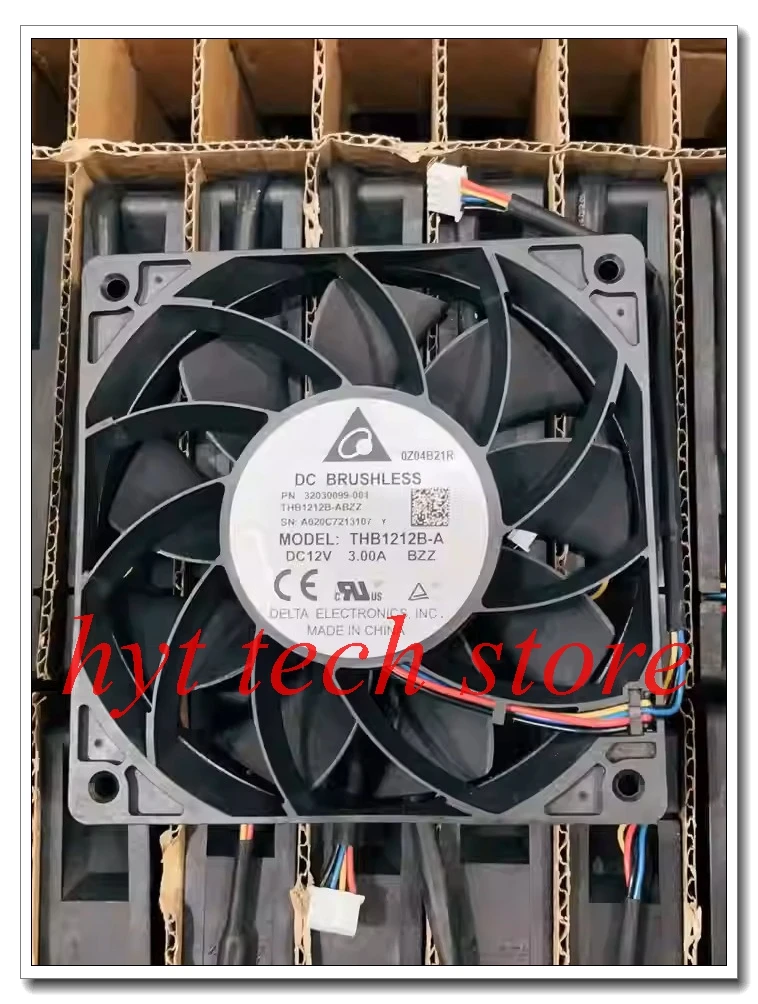 THB1212B-A 12V 3A Cooling fan, 100% tested before shipment
THB1212B-A 12V 3A Cooling fan, 100% tested before shipment