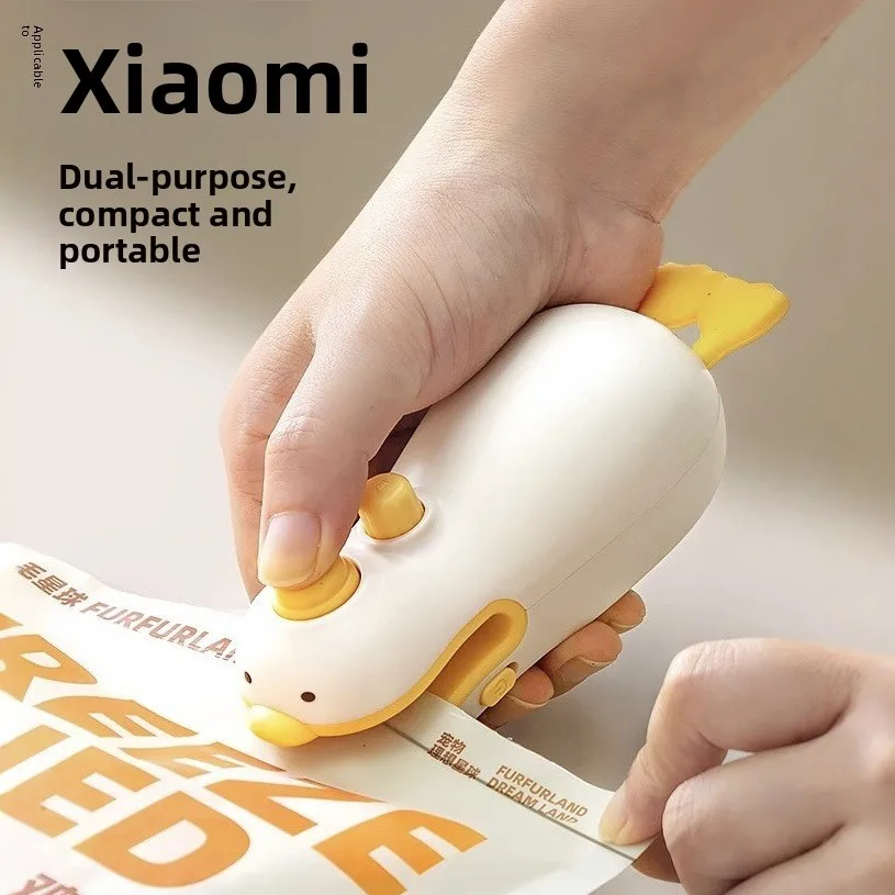 Cute Duck Vacuum Rechargeable Bag Sealer for Freshness Portable Easy Use Kitchen Gadget 2 in 1 Mini 
Cute Duck Vacuum Rechargeable Bag Sealer for Freshness Portable Easy Use Kitchen Gadget 2 in 1 Mini