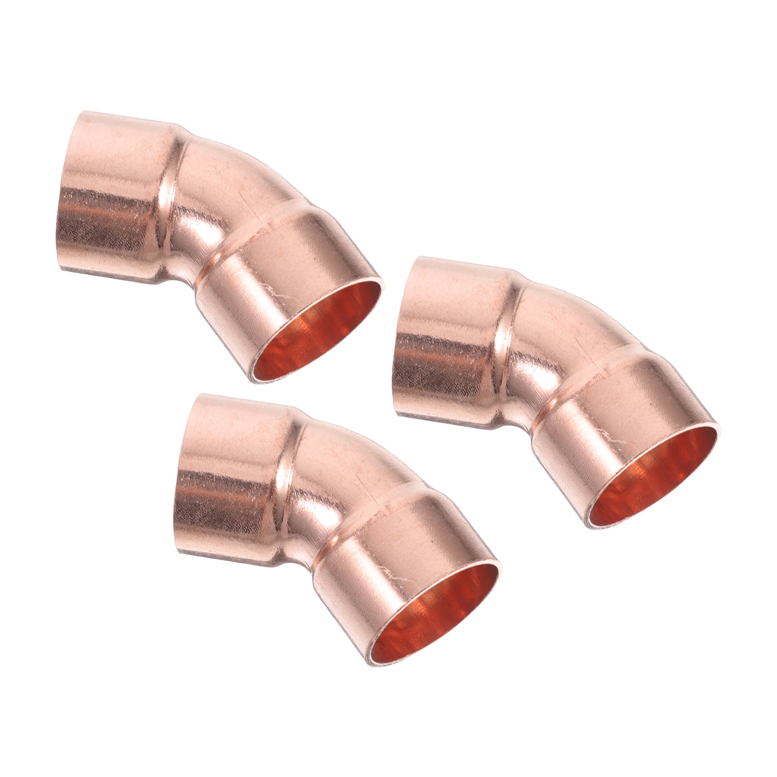 3pcs 1 Inch ID 1mm Thick Copper Elbow Fittings 90 Degree Short Radius for Air Conditioner Systems Tubing Connectors
3pcs 1 Inch ID 1mm Thick Copper Elbow Fittings 90 Degree Short Radius for Air Conditioner Systems Tubing Connectors