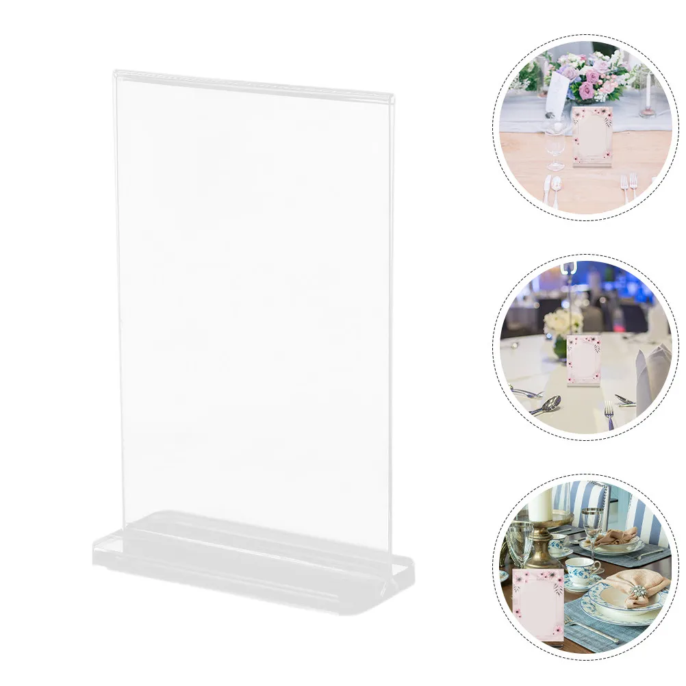 4Pcs Clear Acrylic Table Sign Holder Professional Pullout Design for Menu Business Cards Place Cards Desktop Display Stands
4Pcs Clear Acrylic Table Sign Holder Professional Pullout Design for Menu Business Cards Place Cards Desktop Display Stands