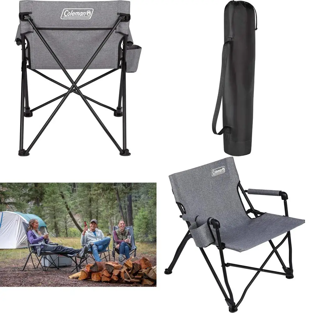 Forester Series Outdoor Chairs, Comfortable Camping Seats with Cupholder & Carry Bag, Supports up to 250lbs, Great for Backyard,
Forester Series Outdoor Chairs, Comfortable Camping Seats with Cupholder & Carry Bag, Supports up to 250lbs, Great for Backyard,