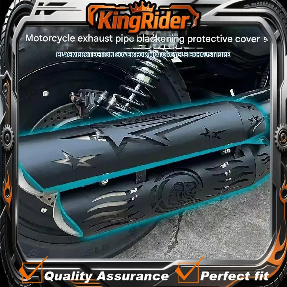 Suitable for QJMOTOR SRV 600V modified exhaust cover, full-coverage exhaust heat shield, heat shield decoration cover
Suitable for QJMOTOR SRV 600V modified exhaust cover, full-coverage exhaust heat shield, heat shield decoration cover