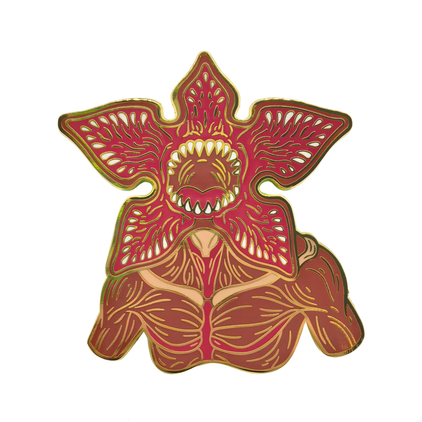 European and American TV Shows and Movies Stranger Things Demogorgon Metal Badge Chrysanthemum Monster Brooch Pins Y2k Fashion
European and American TV Shows and Movies Stranger Things Demogorgon Metal Badge Chrysanthemum Monster Brooch Pins Y2k Fashion