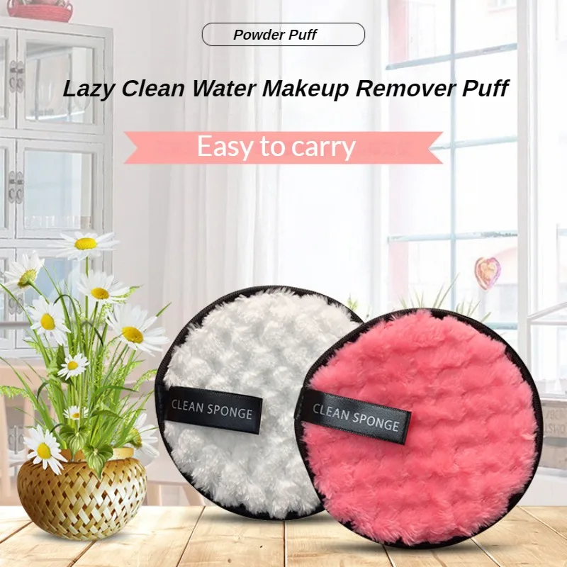 Lazy Water Cleansing Powder Puff Double - Sided Wash Sponge Make Up Removal Pads MAKE UP
Lazy Water Cleansing Powder Puff Double - Sided Wash Sponge Make Up Removal Pads MAKE UP