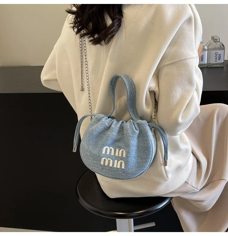 Women's Shoulder Bag Fashion Hand Bags Denim Canvas Wallet Portable Tote Handbags Crossbody Bags
Women's Shoulder Bag Fashion Hand Bags Denim Canvas Wallet Portable Tote Handbags Crossbody Bags