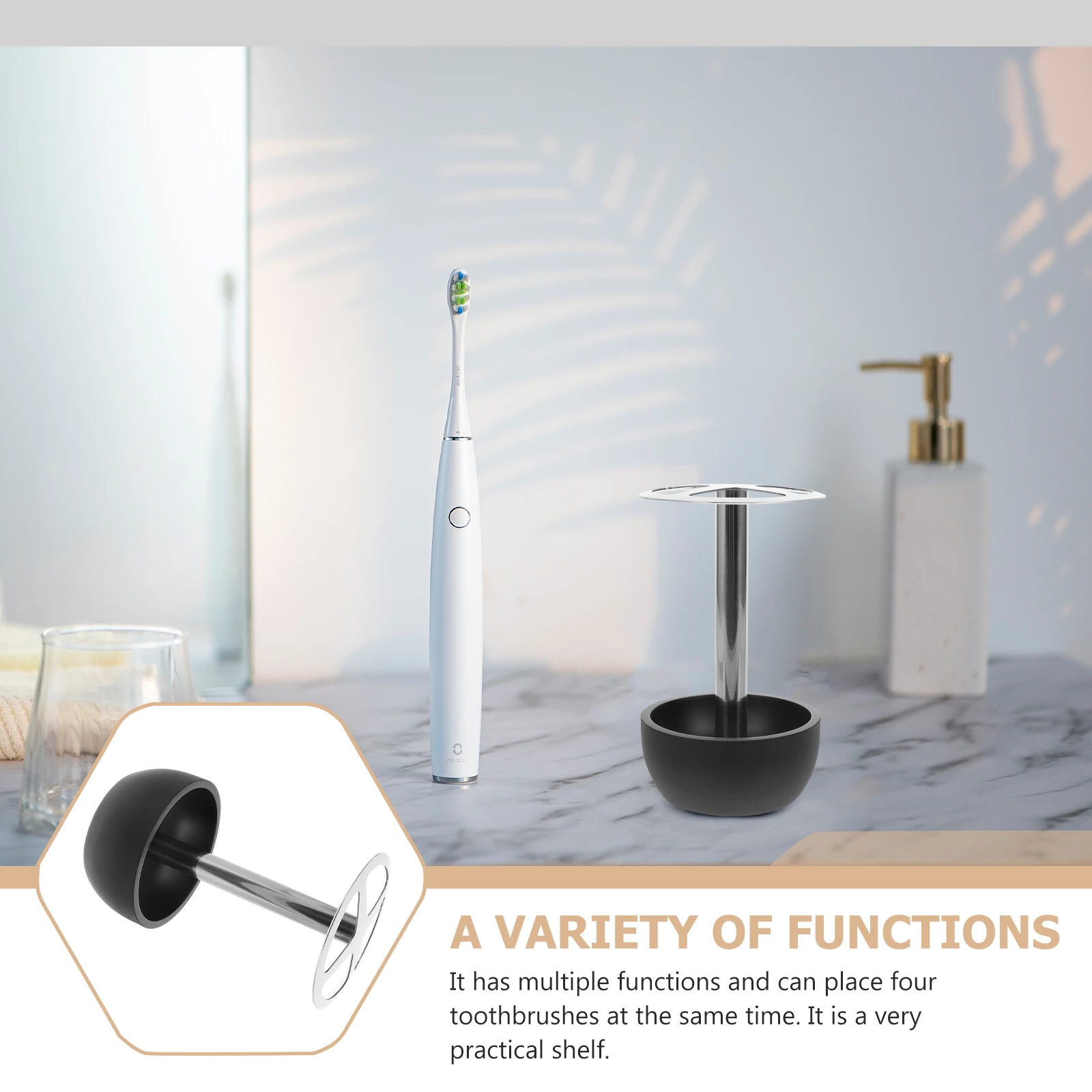 Tooth Brush Toothbrush Holder Portaspazzolini Da Bagno Water Proof Bathroom Support Rasoir Black Aufbewahrung Bad Organizer
Tooth Brush Toothbrush Holder Portaspazzolini Da Bagno Water Proof Bathroom Support Rasoir Black Aufbewahrung Bad Organizer