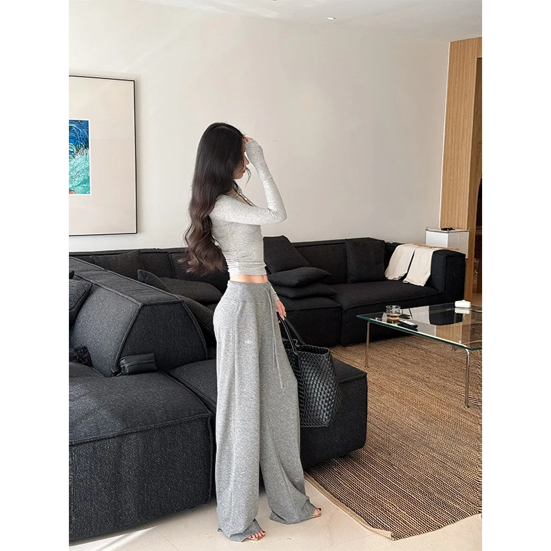 Женские повседневные брюки Muzi Lazy Sle: прямые, свободные, с широкими штанинами, длиной в пол, с завязками, универсальные
Женские повседневные брюки Muzi Lazy Sle: прямые, свободные, с широкими штанинами, длиной в пол, с завязками, универсальные