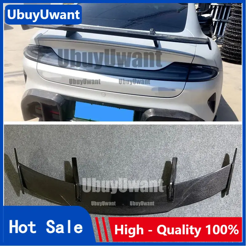 Для XiaoMi SU7 SU 7 2024 + настоящее углеродное волокно, задний багажник, спойлер, отделка заднего крыла, тюнинг, внешние аксессуары для автомобиля, детали
Для XiaoMi SU7 SU 7 2024 + настоящее углеродное волокно, задний багажник, спойлер, отделка заднего крыла, тюнинг, внешние аксессуары для автомобиля, детали