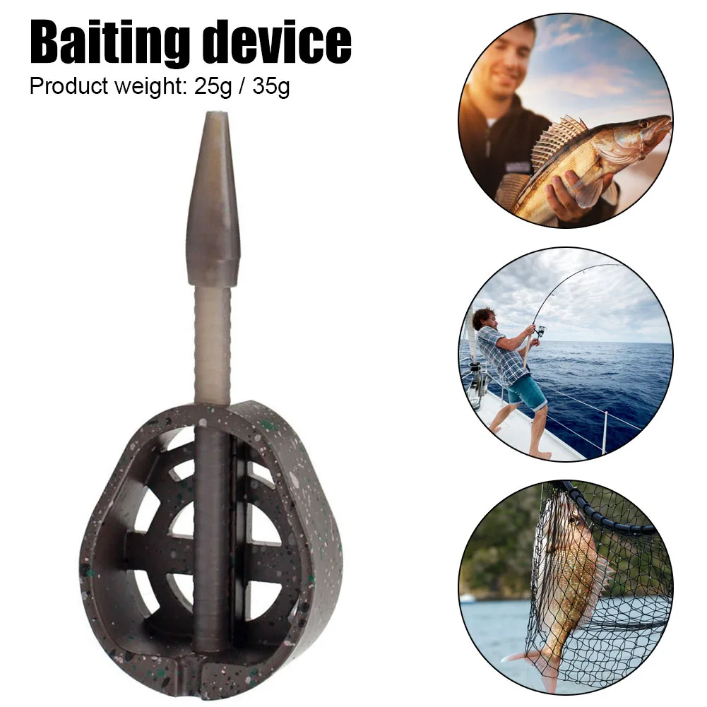 Feeder Fishing Inline Zinc Alloy Method Feeder Fishing 25/35g Portable Fishing Accessories Fish Terminal Tackle Tool
Feeder Fishing Inline Zinc Alloy Method Feeder Fishing 25/35g Portable Fishing Accessories Fish Terminal Tackle Tool