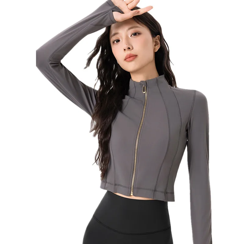 Autumn Windproof Stand Collar Sports Yoga Jacket Gym Women Zipper Jogger Fitness Tops Training Running Coat Breathable Jacket
Autumn Windproof Stand Collar Sports Yoga Jacket Gym Women Zipper Jogger Fitness Tops Training Running Coat Breathable Jacket