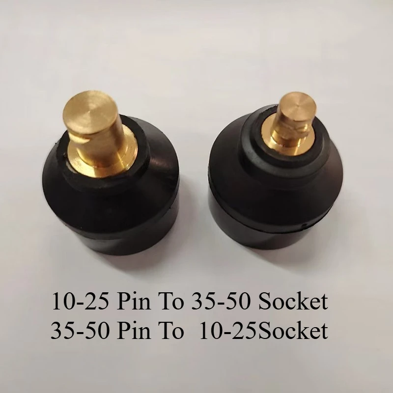 10-25 Pin/Socket To 35-50 Socket/Pin European Quick Connector For DC Welding Machine Accessories
10-25 Pin/Socket To 35-50 Socket/Pin European Quick Connector For DC Welding Machine Accessories
