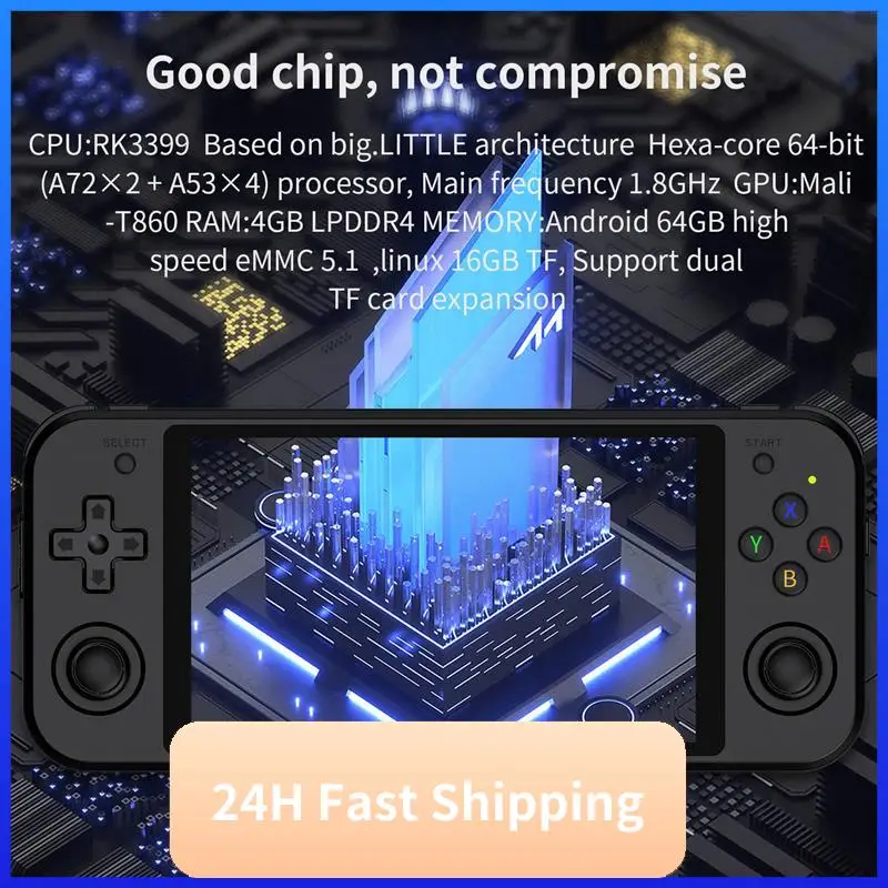 RG552 Large Screen Touch Screen Came Console 5.36 Inch IPS 1920X1152 16G Dual Systems Android Linux (A, US Plug)
RG552 Large Screen Touch Screen Came Console 5.36 Inch IPS 1920X1152 16G Dual Systems Android Linux (A, US Plug)