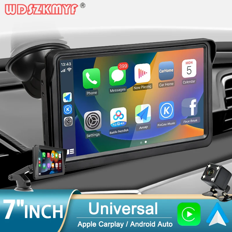 7inch Automotive Multimedia Universal Car Radio Video Player Wireless Carplay Android Auto Touch Screen Smart Car Systems BT AUX
7inch Automotive Multimedia Universal Car Radio Video Player Wireless Carplay Android Auto Touch Screen Smart Car Systems BT AUX