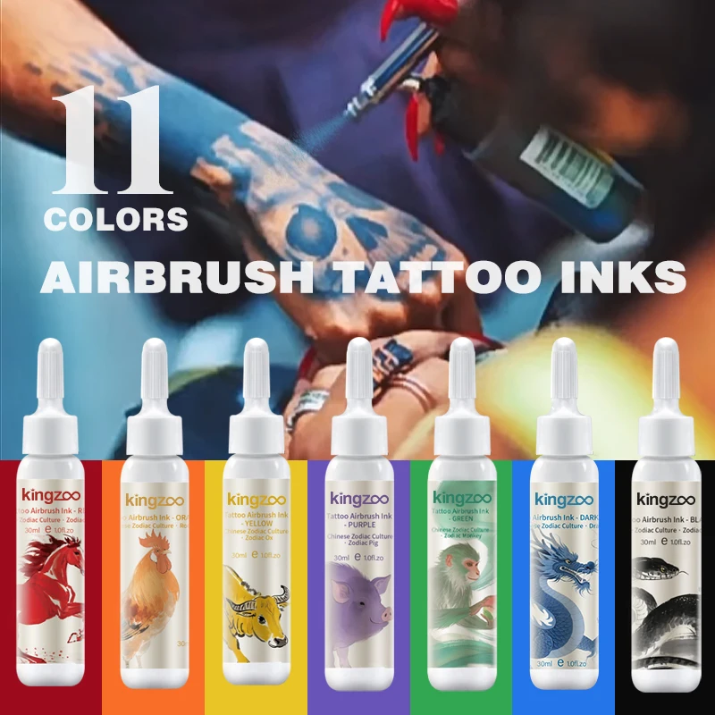 Набор из 5 штук: Временные тату-краски для аэрографа, 30 мл, водостойкие, стойкость 3-7 дней, пигмент для рисования, для вечеринок, уличного боди-арта, тинт
Набор из 5 штук: Временные тату-краски для аэрографа, 30 мл, водостойкие, стойкость 3-7 дней, пигмент для рисования, для вечеринок, уличного боди-арта, тинт