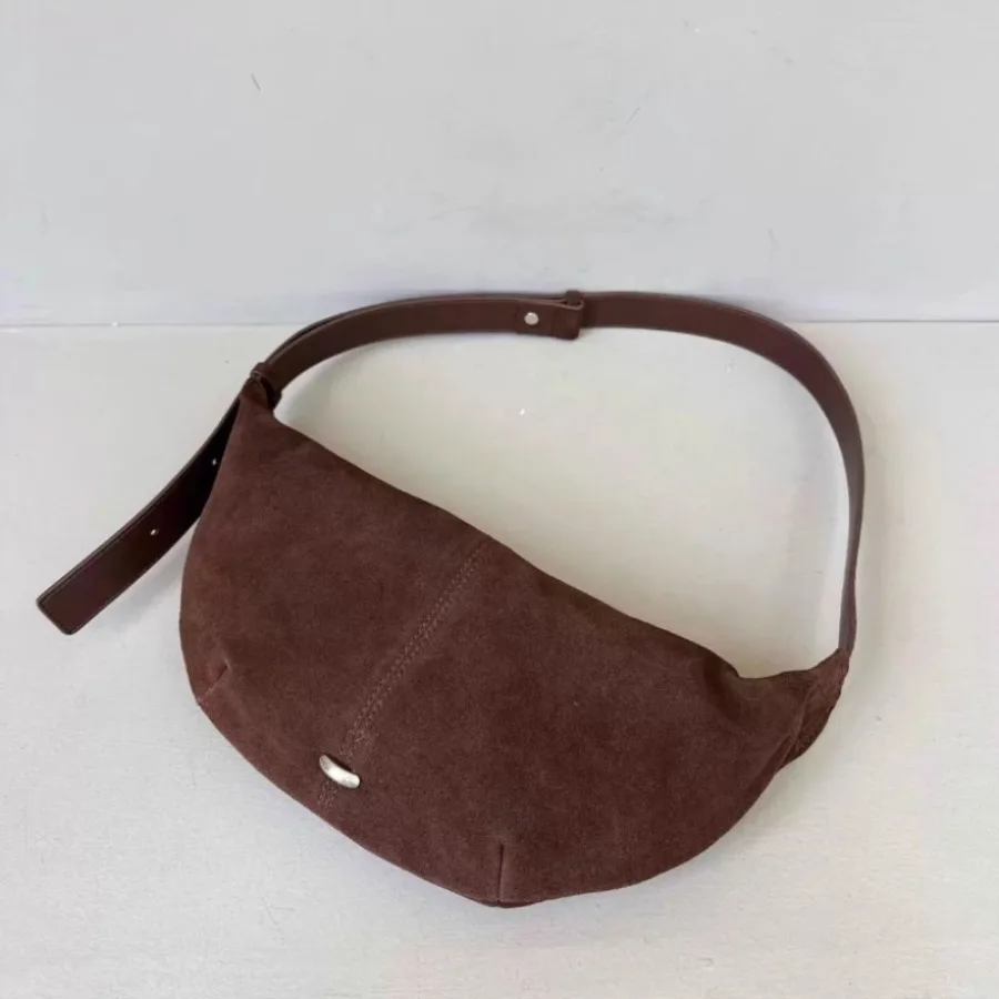 Autumn and winter fashion croissant bag frosted retro dumpling bag underarm bag single shoulder diagonal cross women's bags 
Autumn and winter fashion croissant bag frosted retro dumpling bag underarm bag single shoulder diagonal cross women's bags