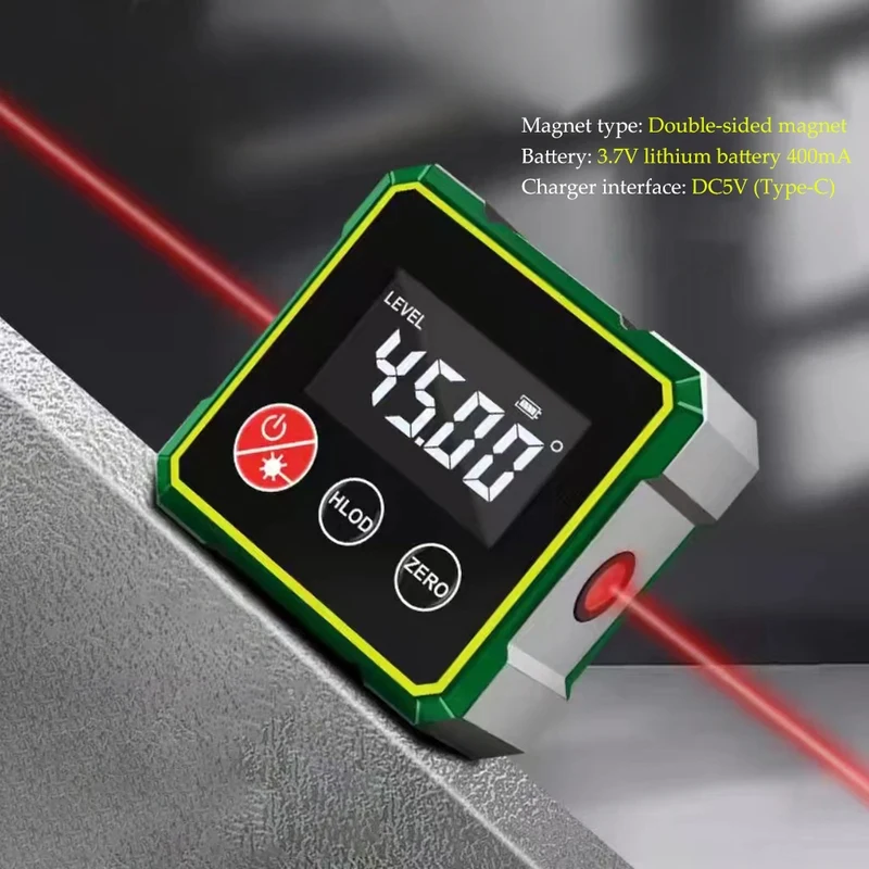 Best-Selling Portable Magnetic Digital Goniometer With Electronic Laser Goniometer Inclinometer Level Magnet Level Angle Gradien
Best-Selling Portable Magnetic Digital Goniometer With Electronic Laser Goniometer Inclinometer Level Magnet Level Angle Gradien