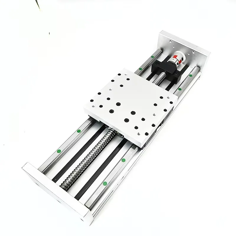 Multi-axis Ball Screw Linear Guide Rail Motion Module CNC XYZ Aixs Linear Actuator CNC Robotic Arm 300mm Effective Stroke
Multi-axis Ball Screw Linear Guide Rail Motion Module CNC XYZ Aixs Linear Actuator CNC Robotic Arm 300mm Effective Stroke